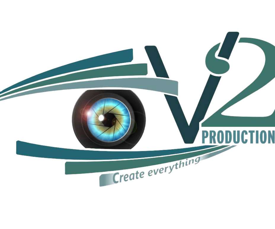 V2 productions logo